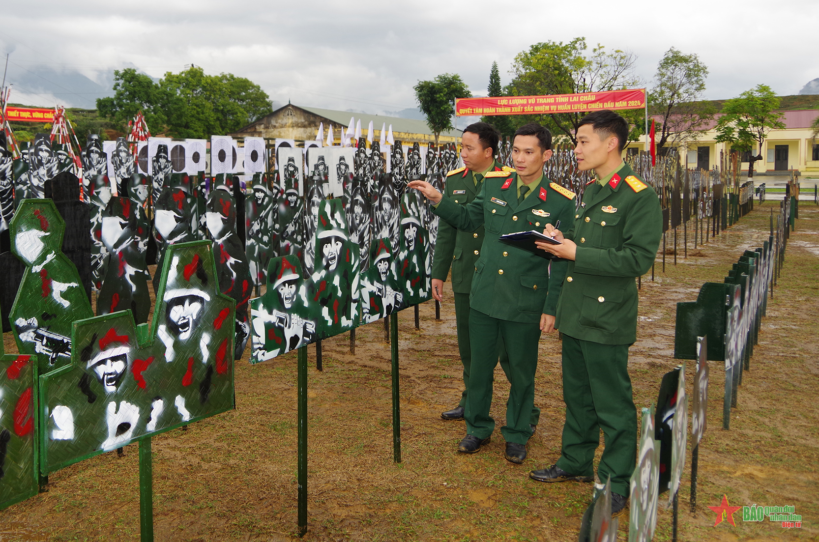 Bộ Chỉ huy Quân sự tỉnh Lai Châu tổ chức hội thi công tác chuẩn bị huấn luyện năm 2024